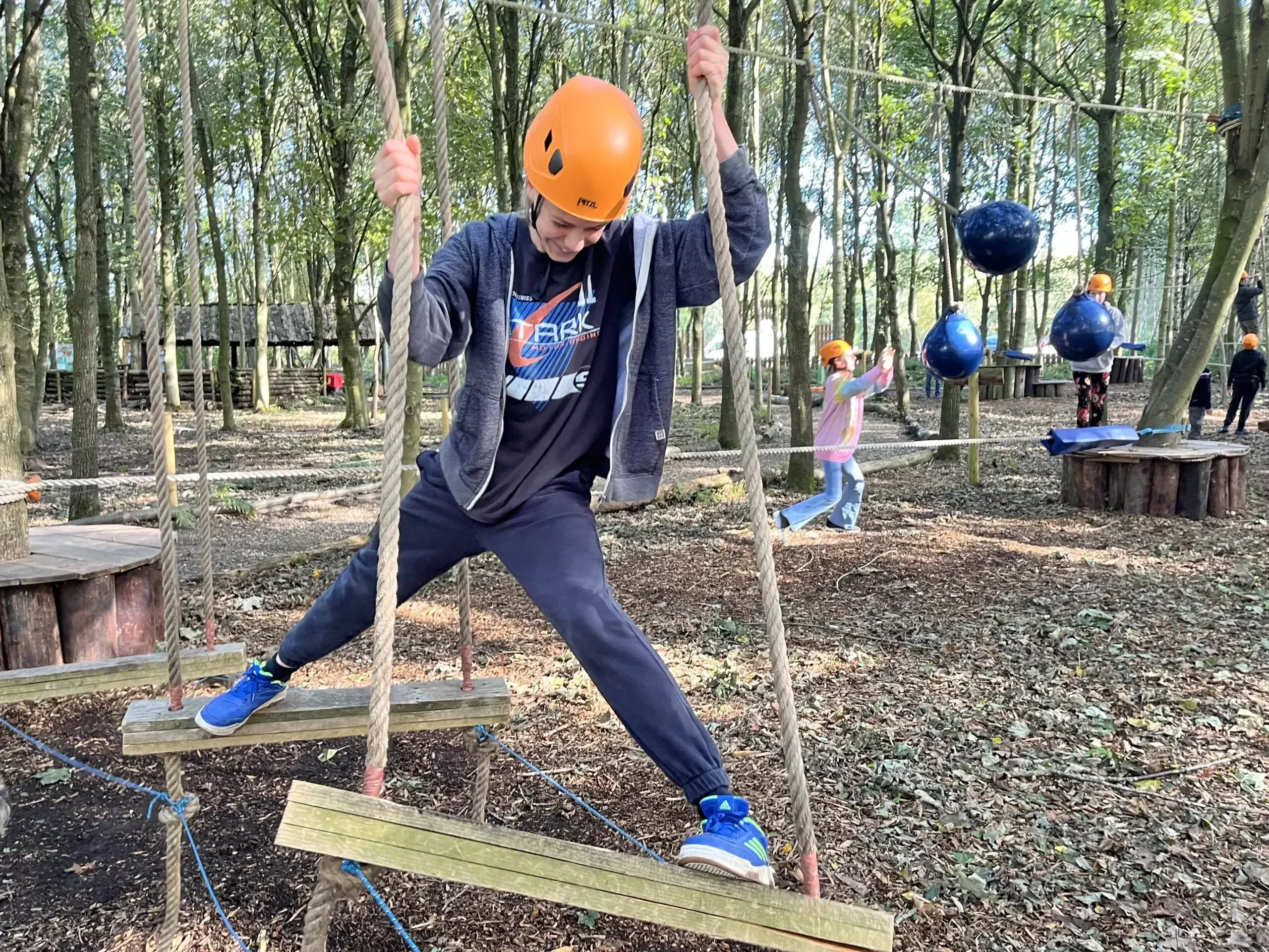 ropes course instructor