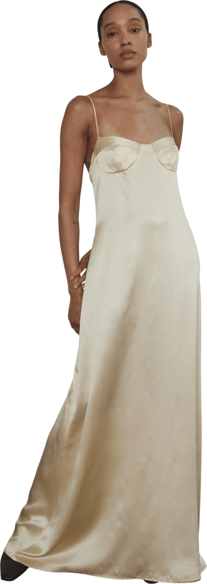 Sloan Silk Maxi Slip Dress