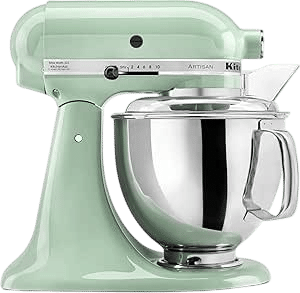 KitchenAid Artisan Series 5-Quart Tilt-Head Stand Mixer, Pistachio, KSM150PSPT