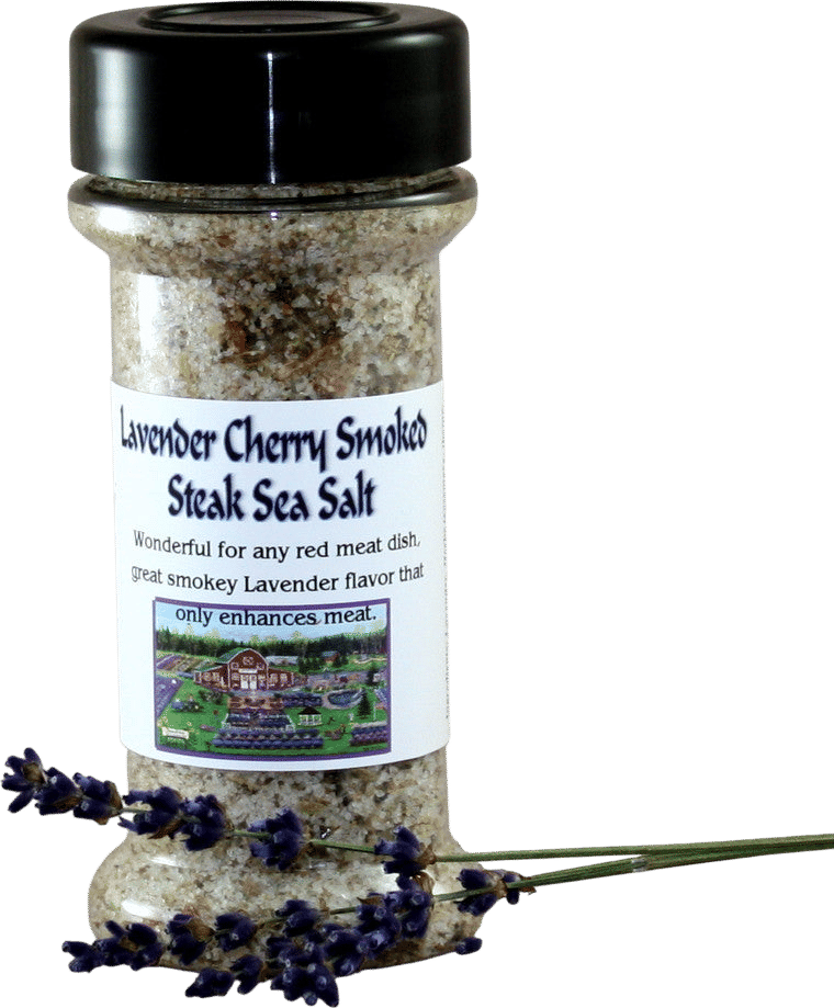 Sunshine Herb & Lavender Farm Lavender Cherry Smoked Steak Sea Salt