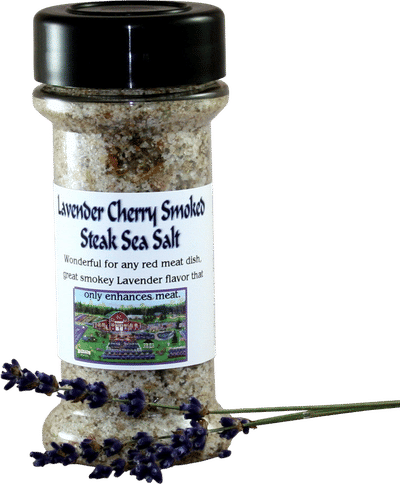Lavender Cherry Smoked Steak Sea Salt