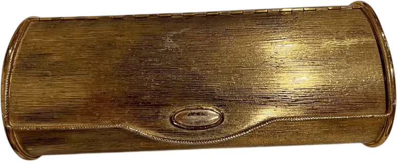 VTG 50s Bergdorf Goodman Style Gold-Tone Clutch Bag