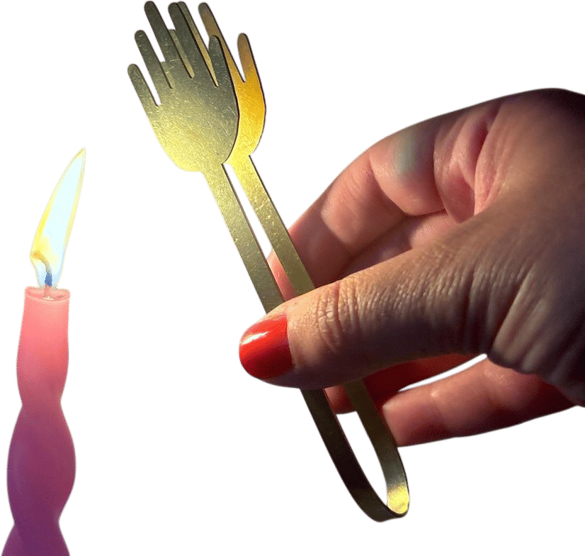 Handmade Brass Candle Clapper