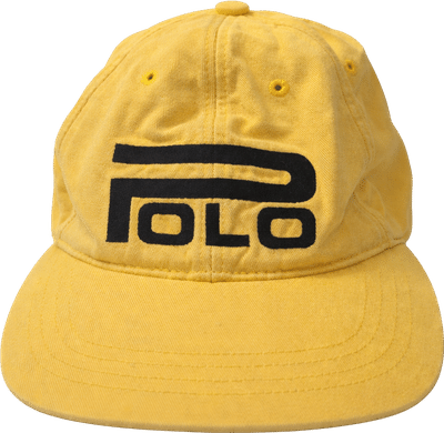 Yellow Polo Logo Cap