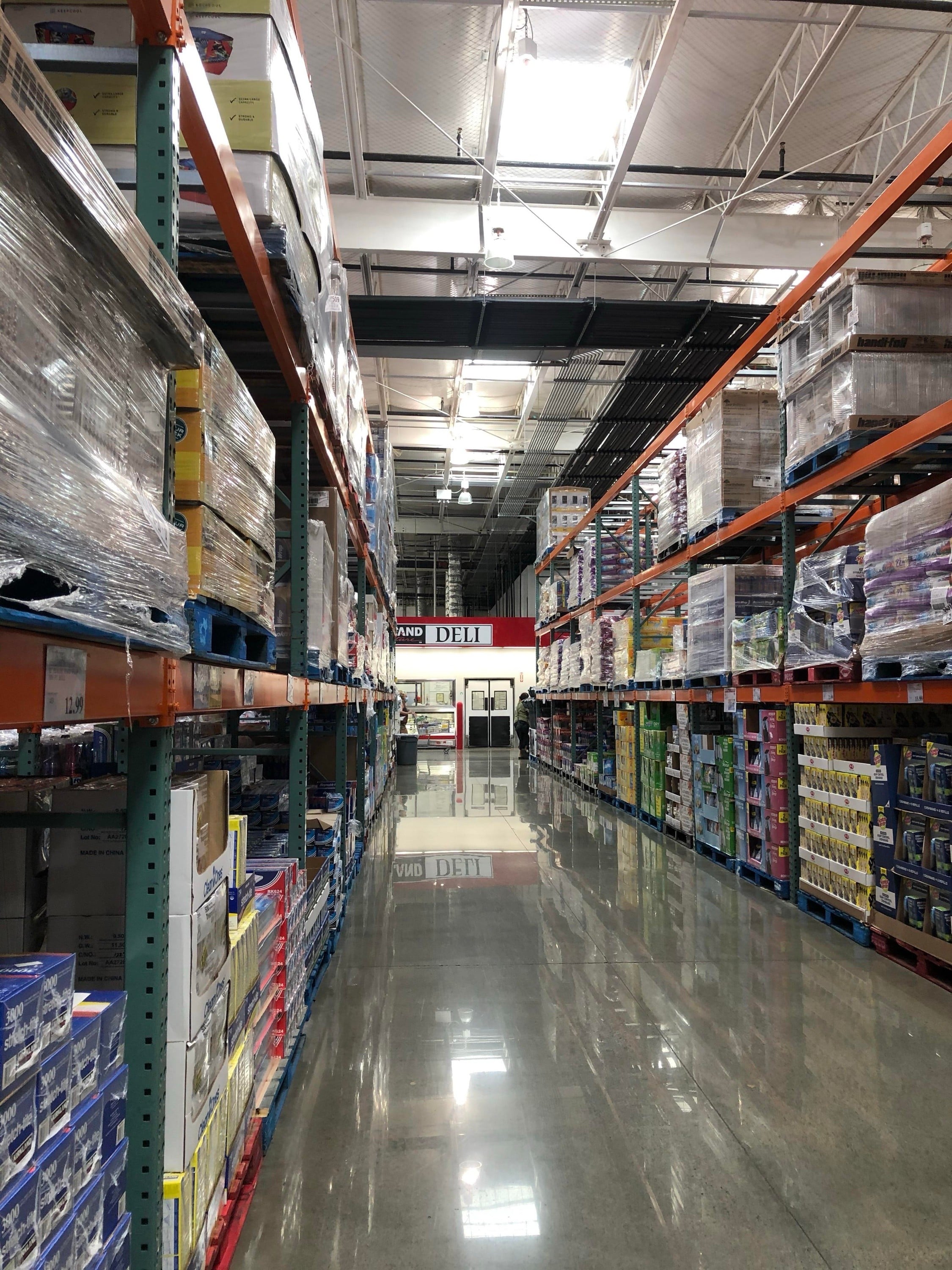 Going to Costco during your city’s NFL game