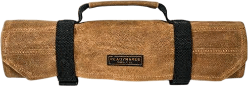 18-Pocket Waxed Canvas Tool Roll