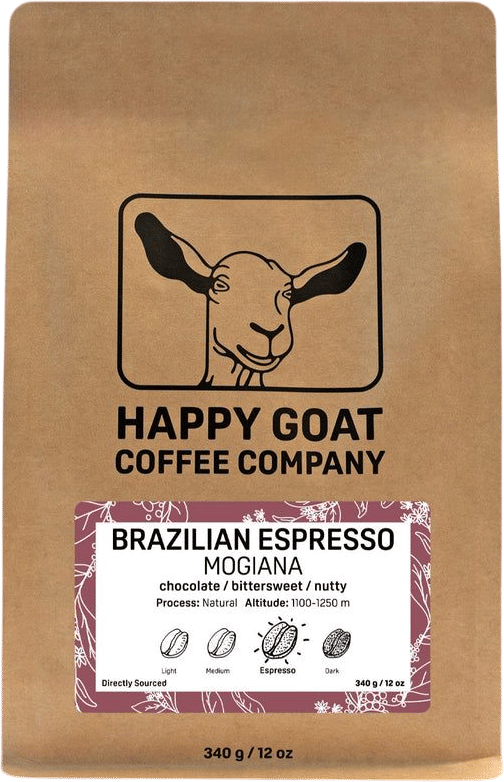 Happy Goat Coffee Brazil Mogiana Espresso