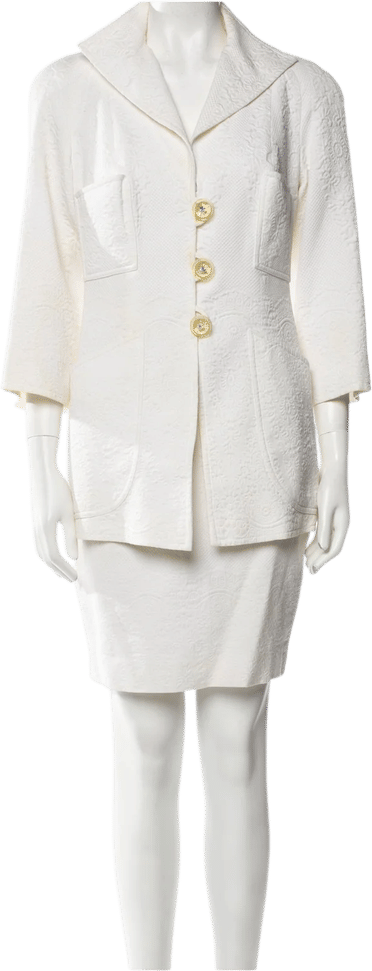 Vintage Christian Lacroix Skirt Suit
