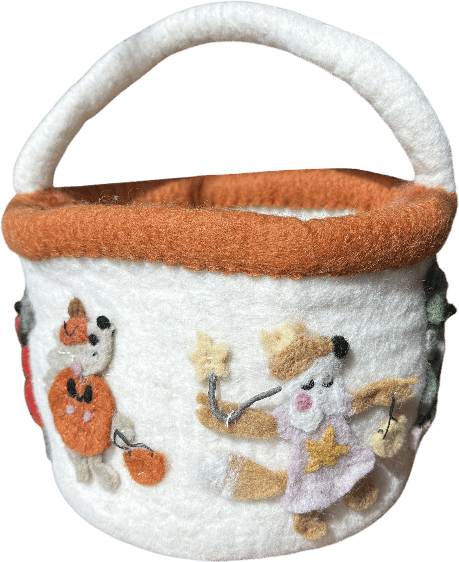 Felt Trick or Treat Basket - West Elm