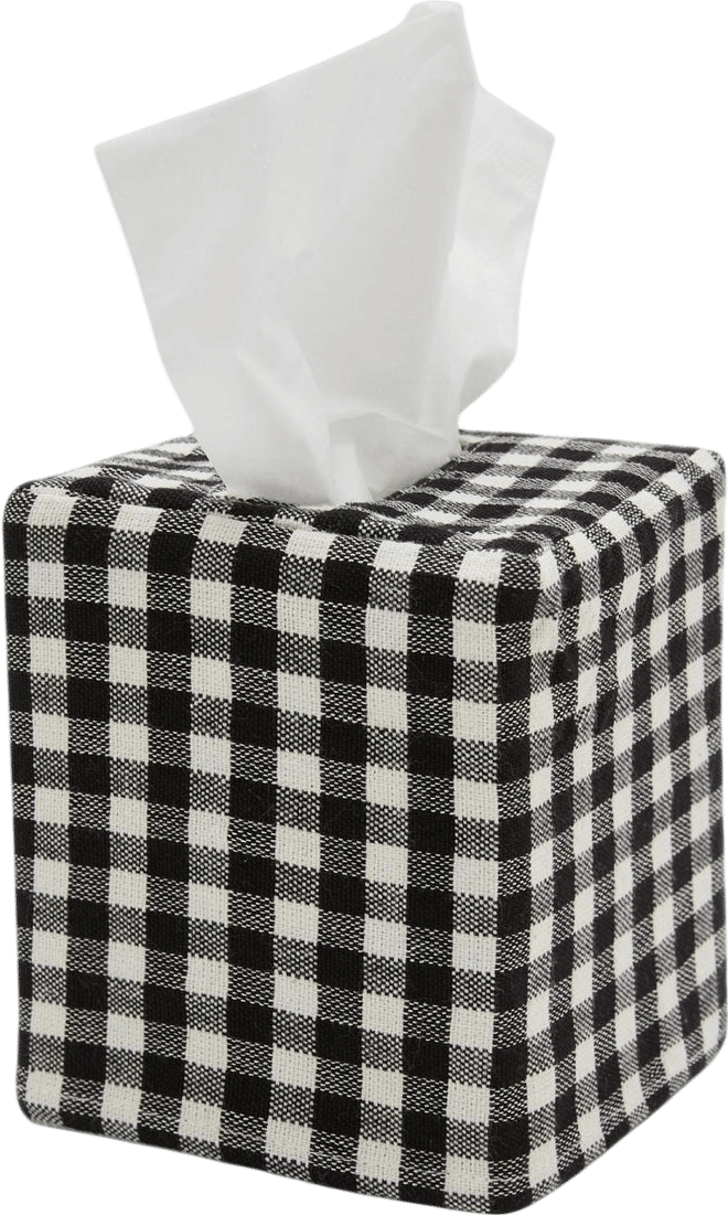 Mini Gingham Tissue Box Cover