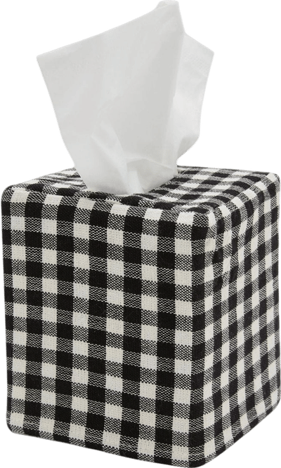 Mini Gingham Tissue Box Cover