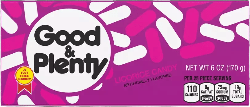 GOOD & PLENTY Licorice Candy