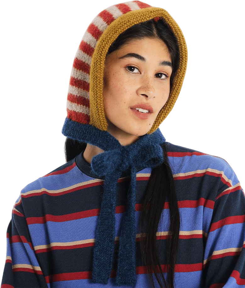 Damson Bonnet Knitting Kit