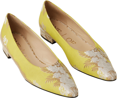 Citrine Stripe Sonia Flats