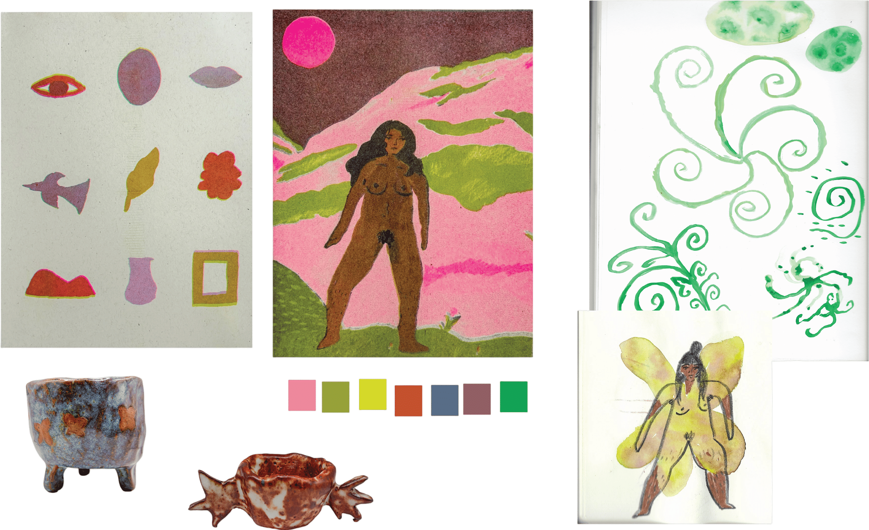 moodboards for artist statements