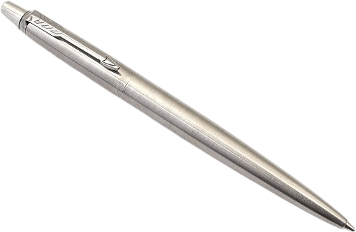Parker Jotter Ballpoint Pen - Stainless Steel - Medium Point