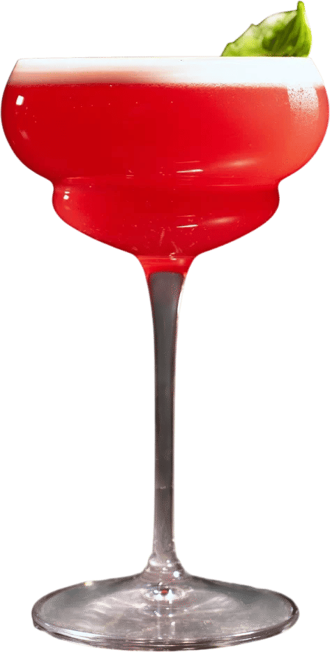 Luigi Bormioli Backdoor '20S Nick & Nora Cocktail Glasses (Set of 4)