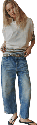 We The Free Deep Trance Dropped Boyfriend Jeans