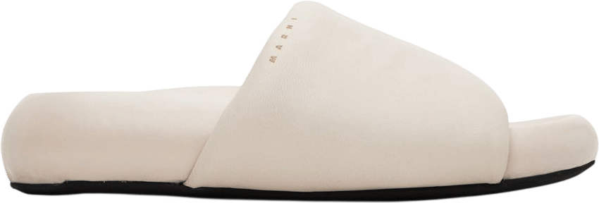 Marni - Beige Pouf Sandals