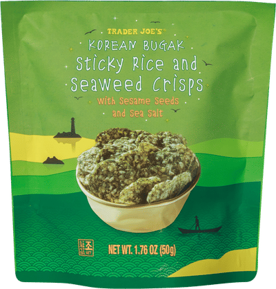 Trader Joe's Korean Bugak Sticky Rice & Seaweed Crisps