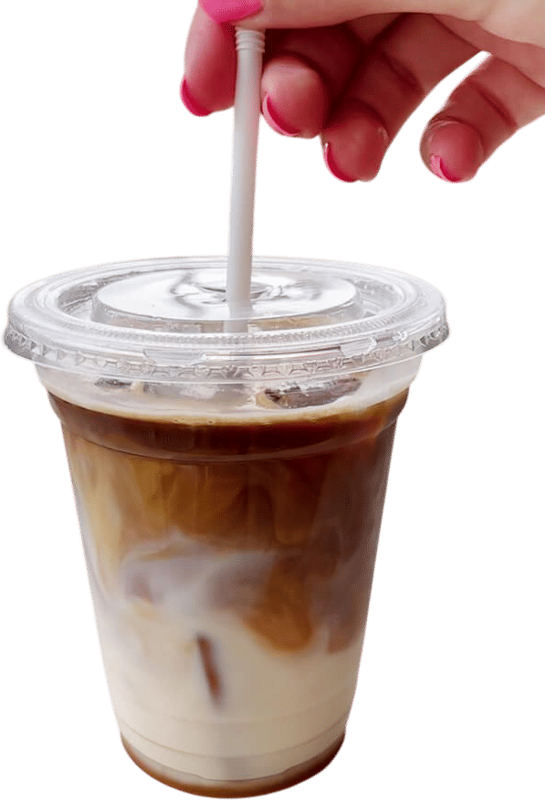iced maple latte