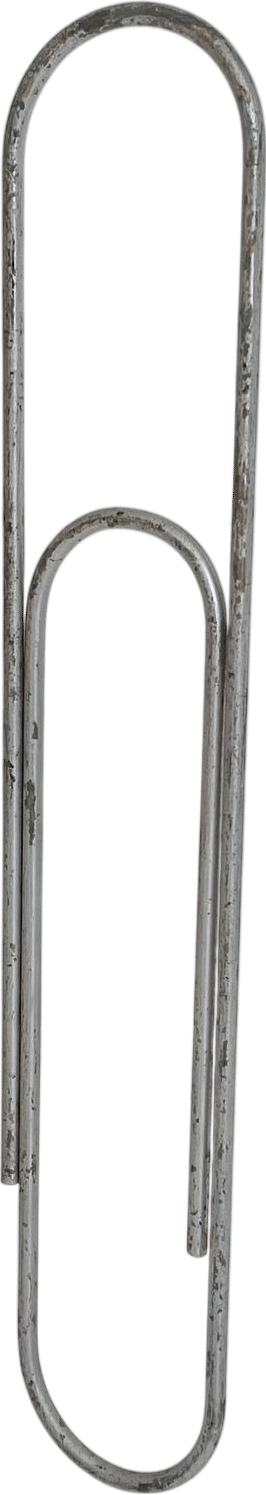 Monumental Metal Paper Clip