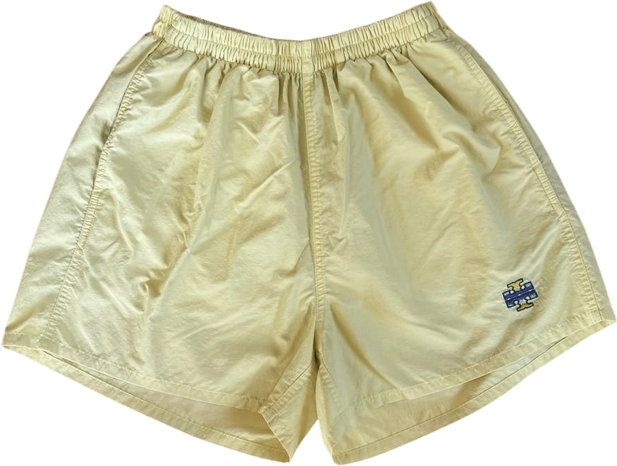 Tory Burch yellow sport shorts