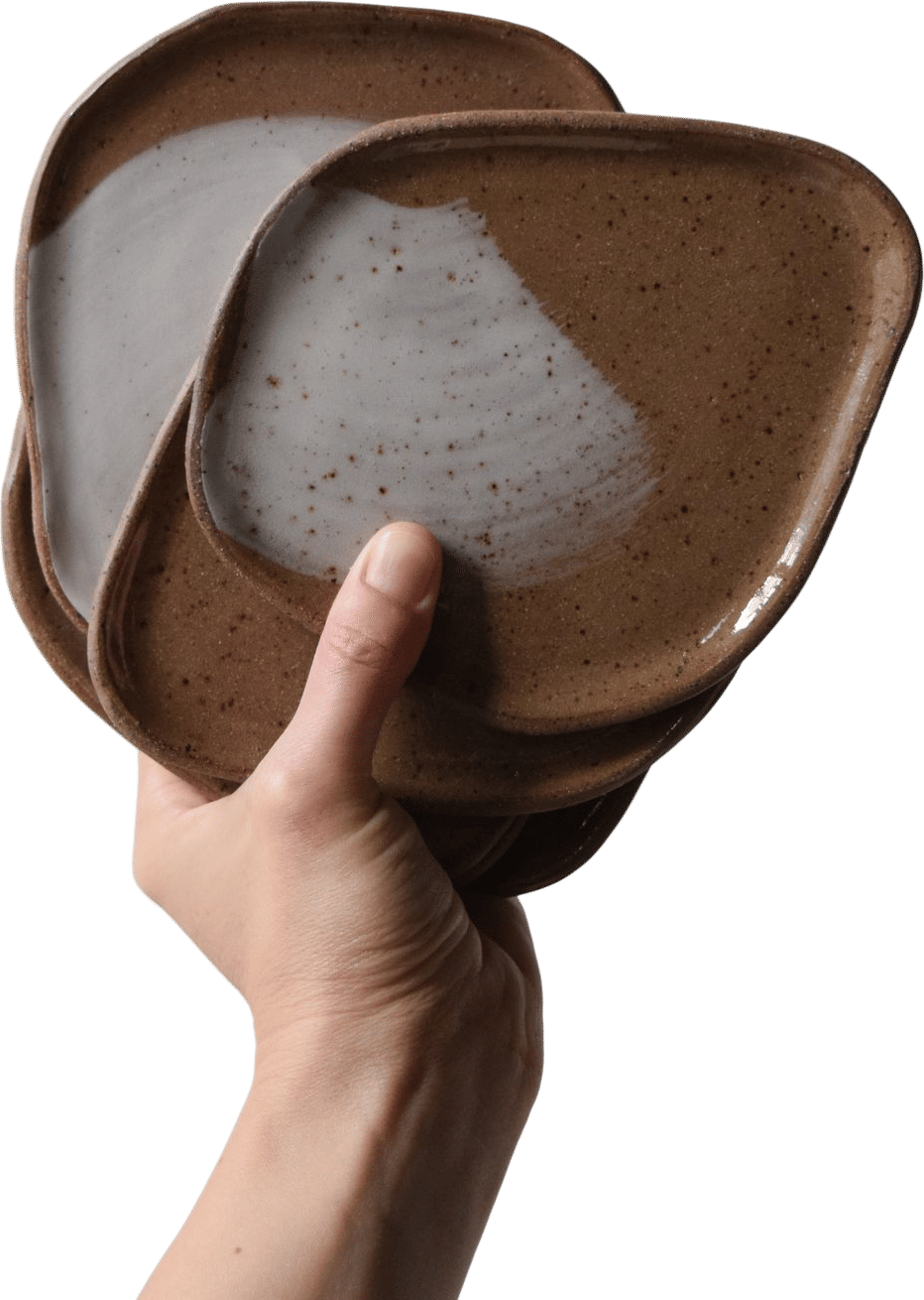 Stone + Sparrow Studio Abstract Plate