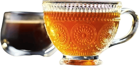 drinking tea all day