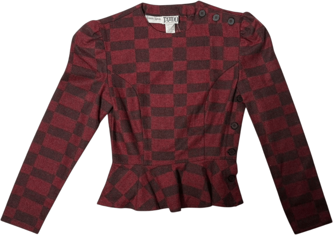 Neiman Marcus Peplum Blouse