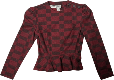 Neiman Marcus Peplum Blouse