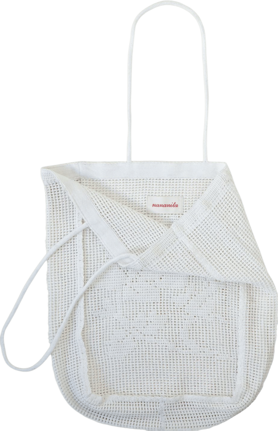 ROSE CROCHET BAG - DOVE