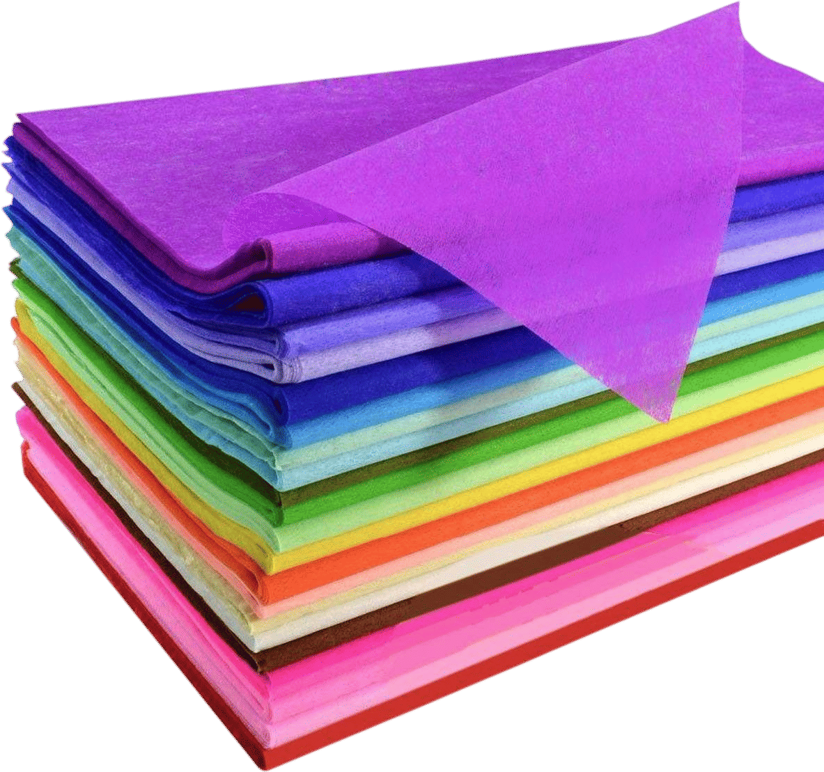 Buying a giant pile of tissue paper
