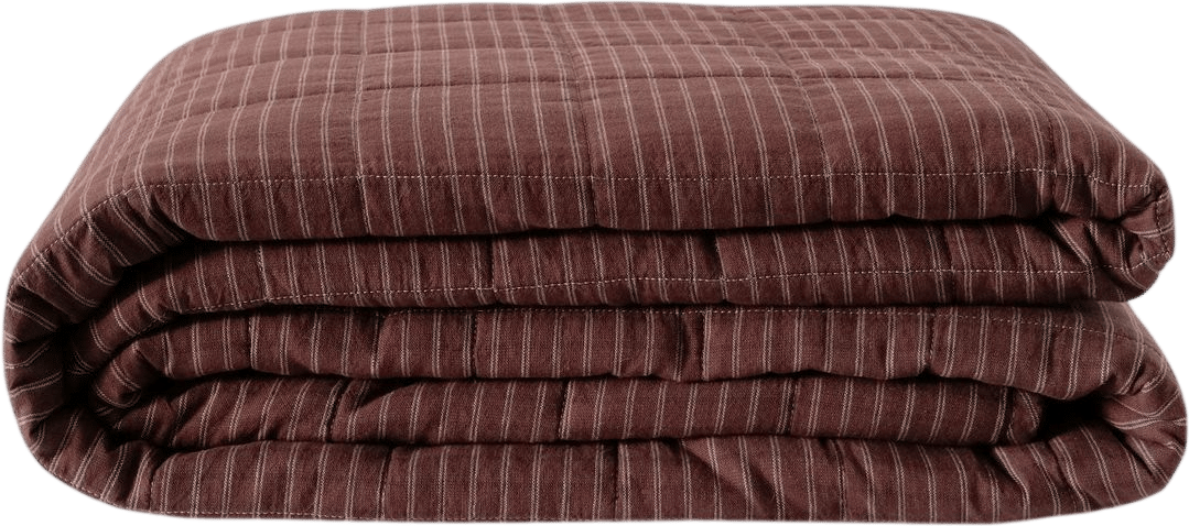 Morrow Soft Goods Juno Check Quilt (Full/Queen)