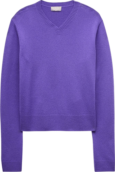 Cashmere High V-Neck Sweater
