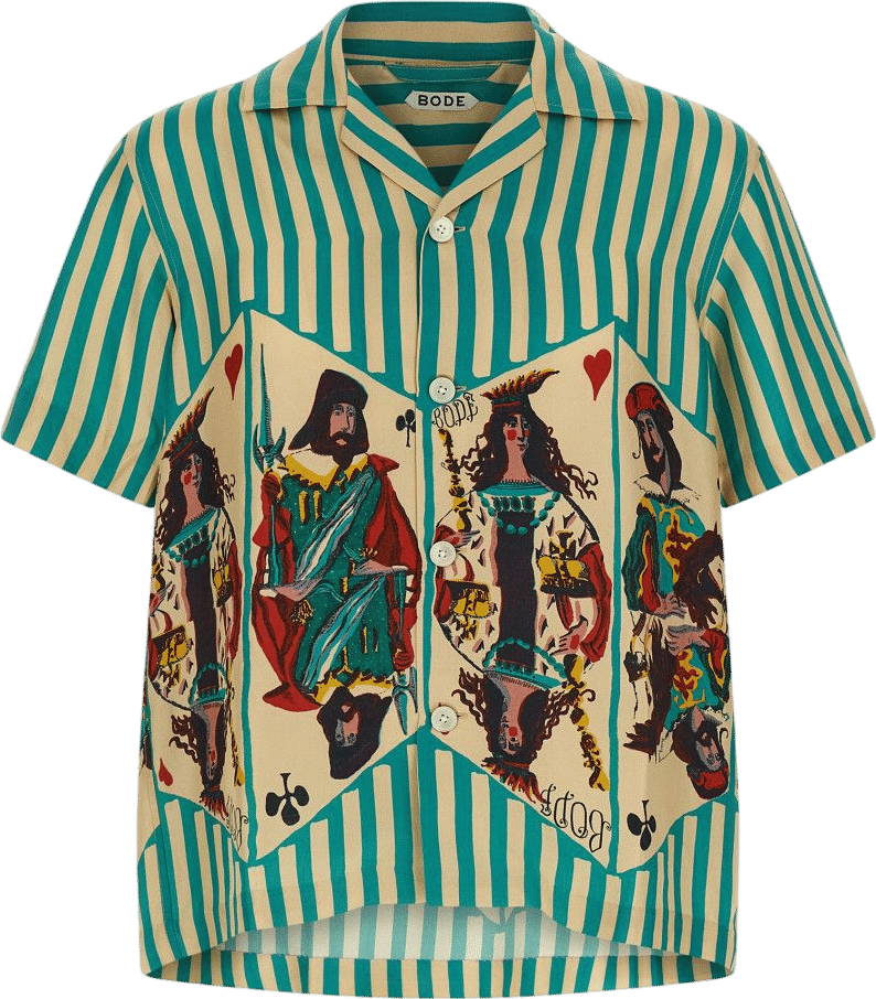 Bode Multicolor Royals Shirt for Men Online India at Darveys.com