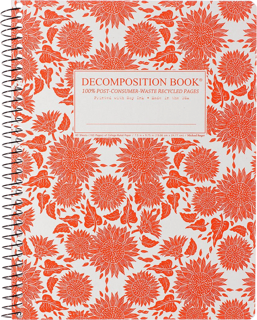 Sunflowers Decomposition Book