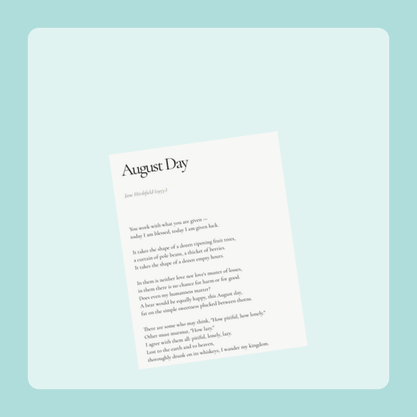 August Day