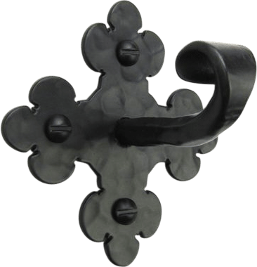 Rustic Spanish Club Wrought Iron Hook BHH2