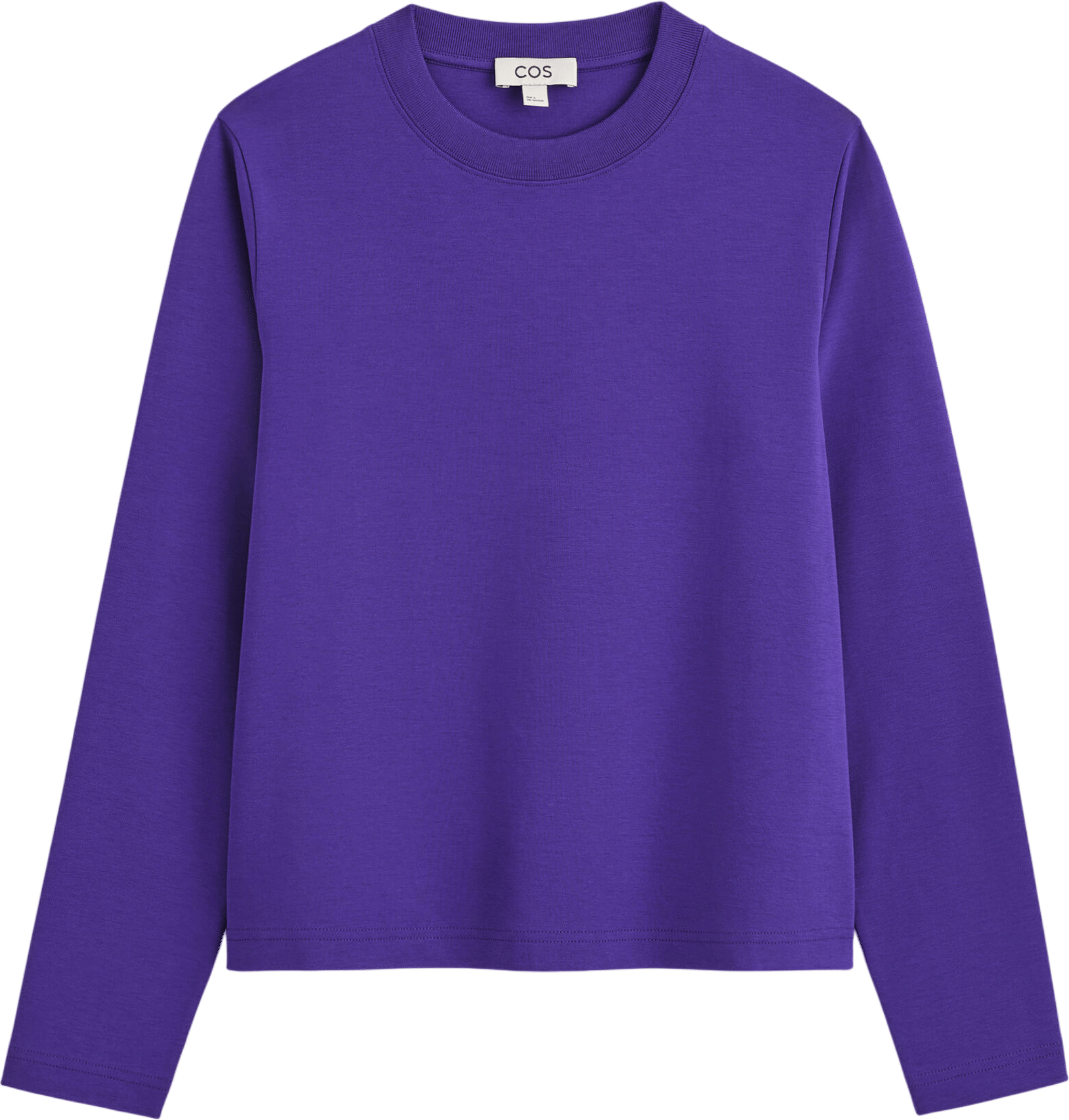 Clean Cut Long-Sleeved T-Shirt