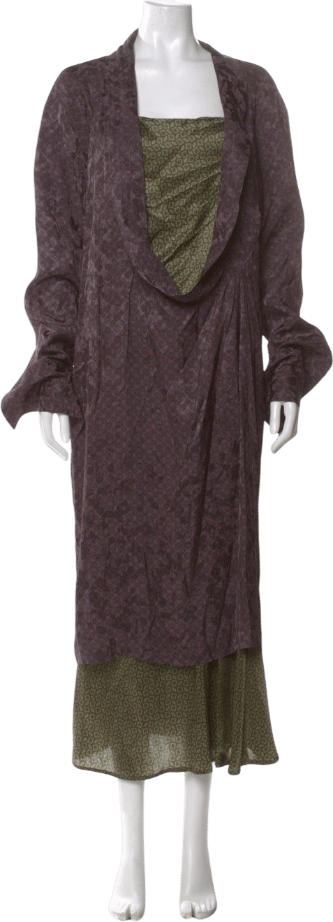 Dries Van Noten Linen Long Dress