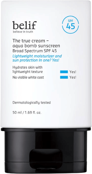 The True Cream Aqua Bomb Sunscreen Broad Spectrum SPF 50
