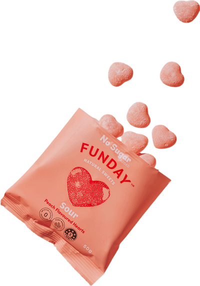 Sour Peach Hearts