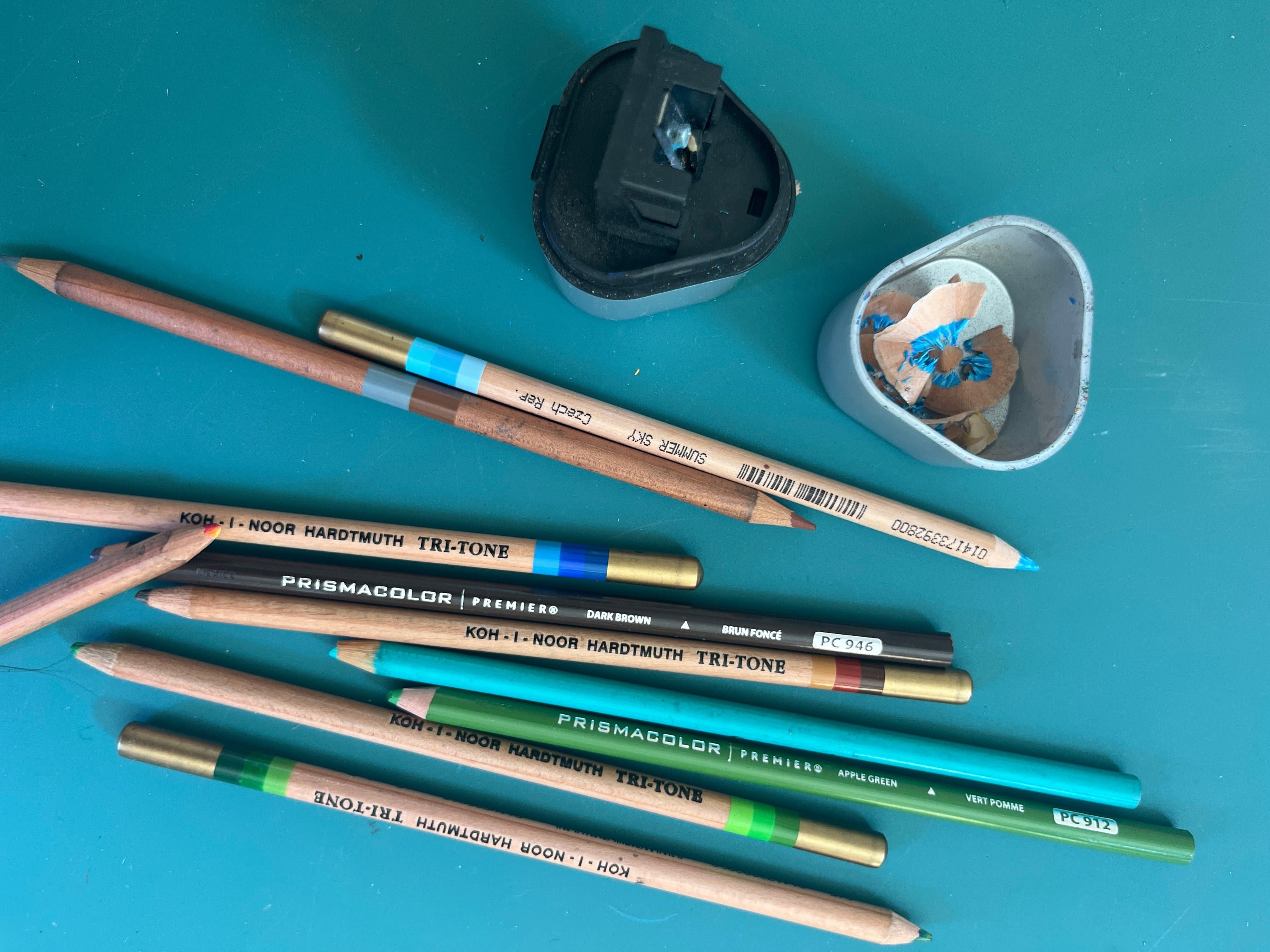 Sharpening pencils
