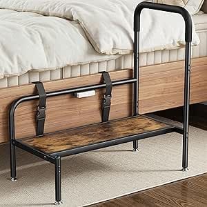 Bed Step Stool with Handle & LED Light