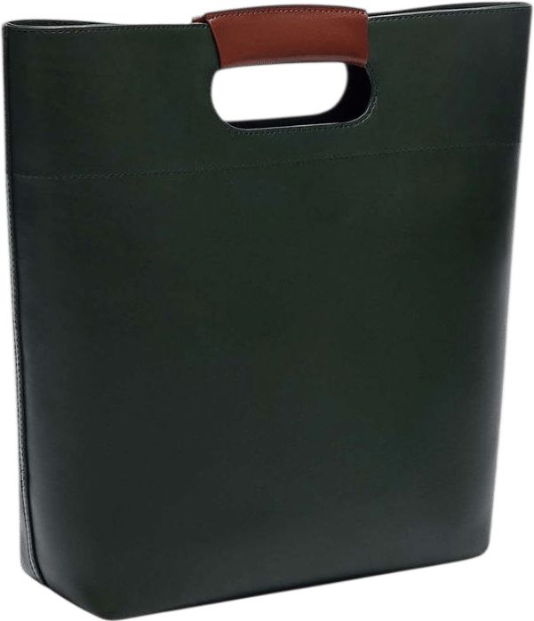 Small Bucket Bag in Leather (TWP)