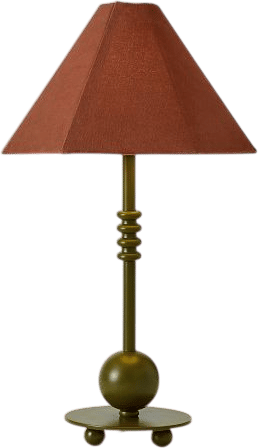 Pierce & Ward Metal Sphere Table Lamp