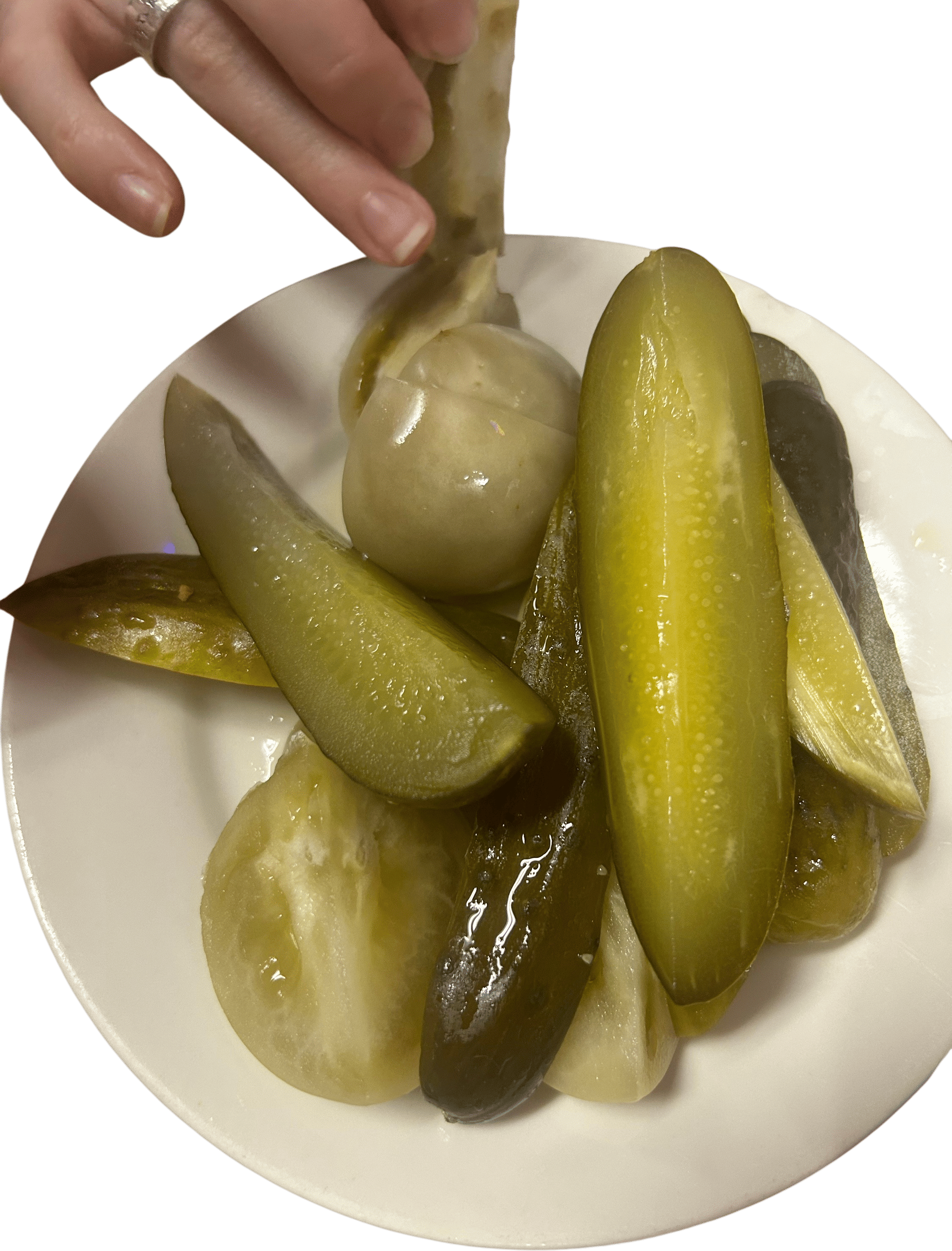 Pickles from Katz’s Deli