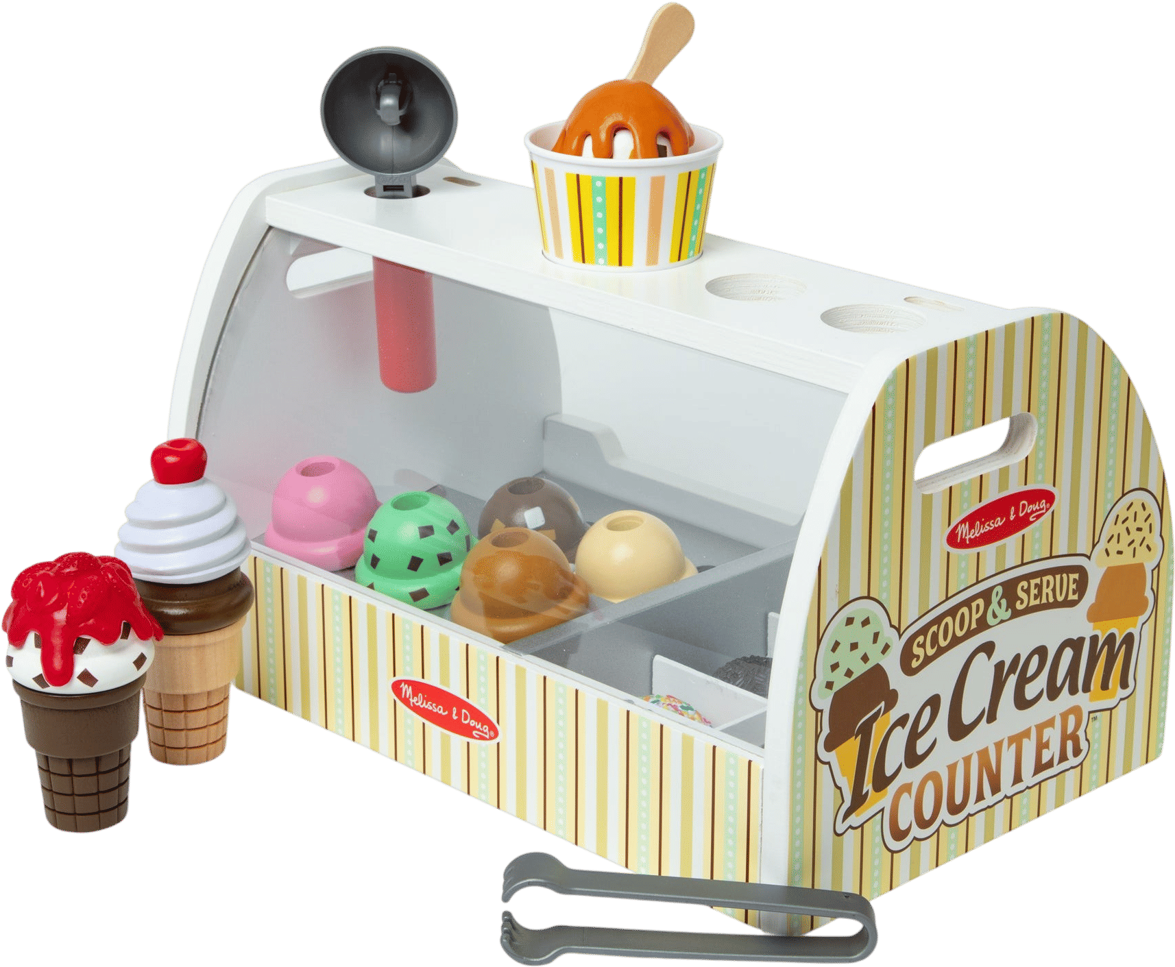 Scoop & Serve Ice Cream Counter