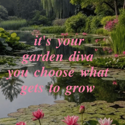 It's Your Garden Diva Mood Board